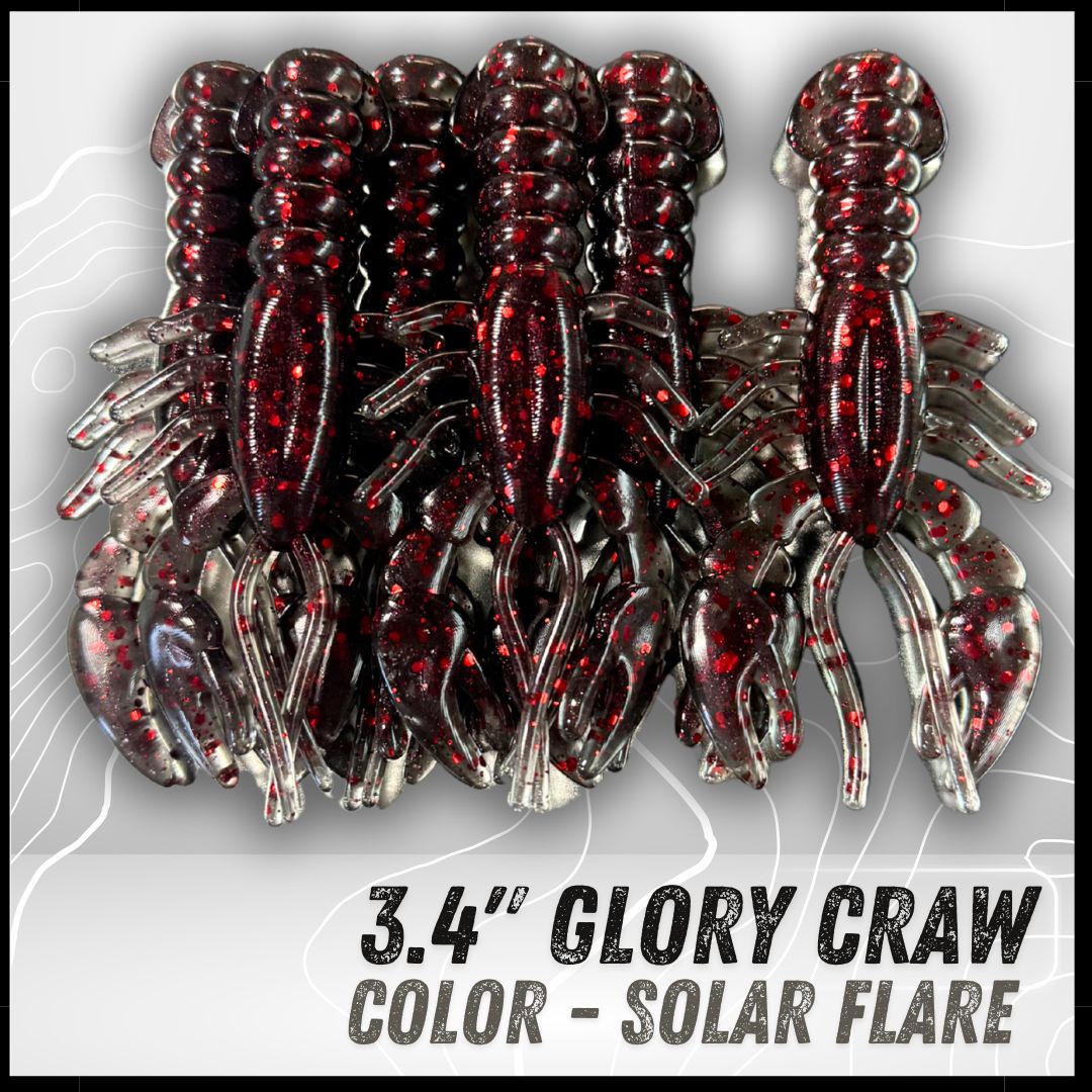 6PK 3.40" Epic Glory Craws