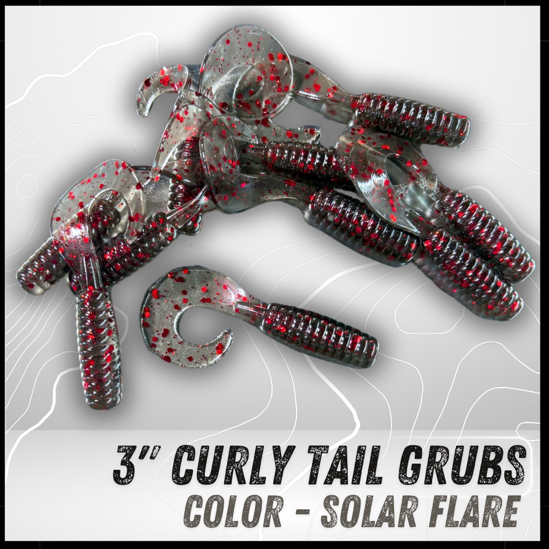 10PK 3.00” Epic Curly Tail Grub