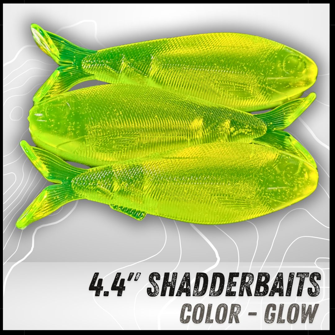 3PK 4.40" Epic Shadderbait Swimbaits