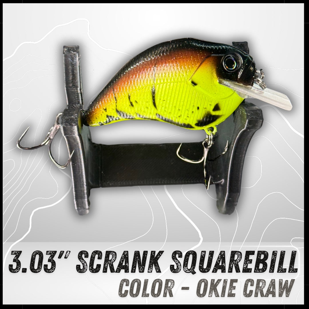 3.03” S Crank Squarebill