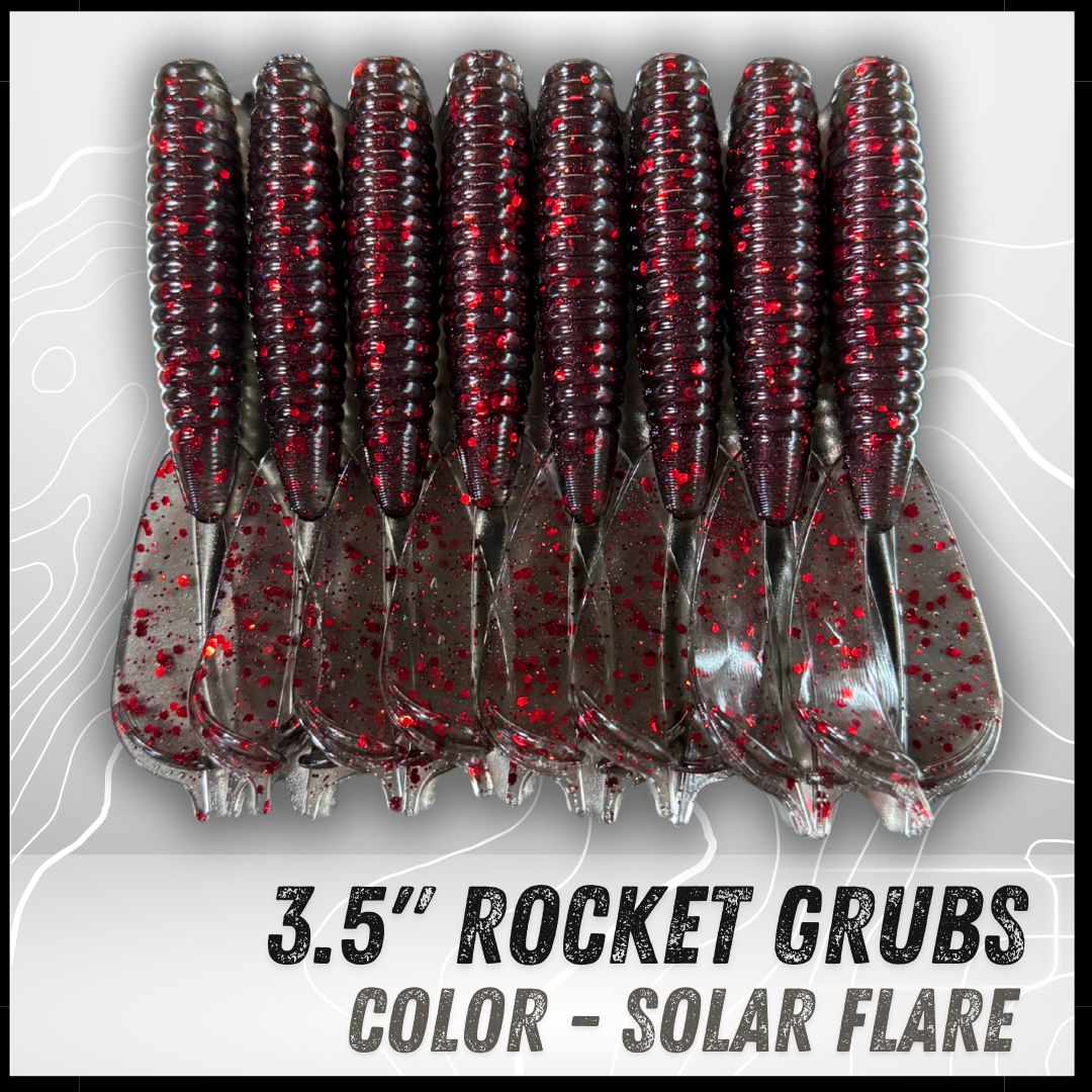 8PK 3.50” Epic Rocket Grubs
