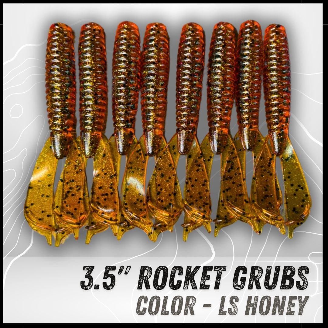 8PK 3.50” Epic Rocket Grubs