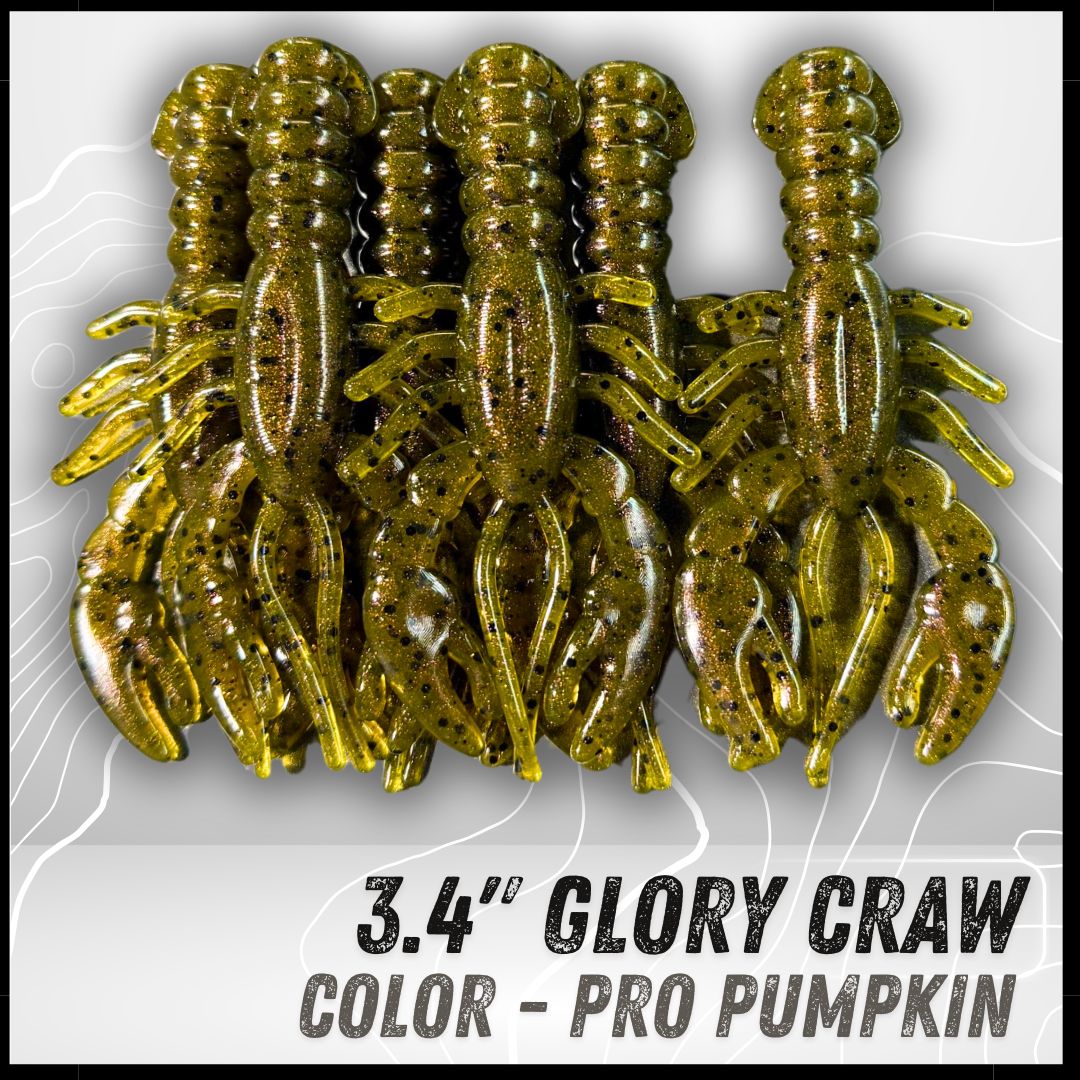6PK 3.40" Epic Glory Craws