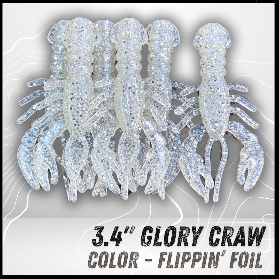 6PK 3.40" Epic Glory Craws