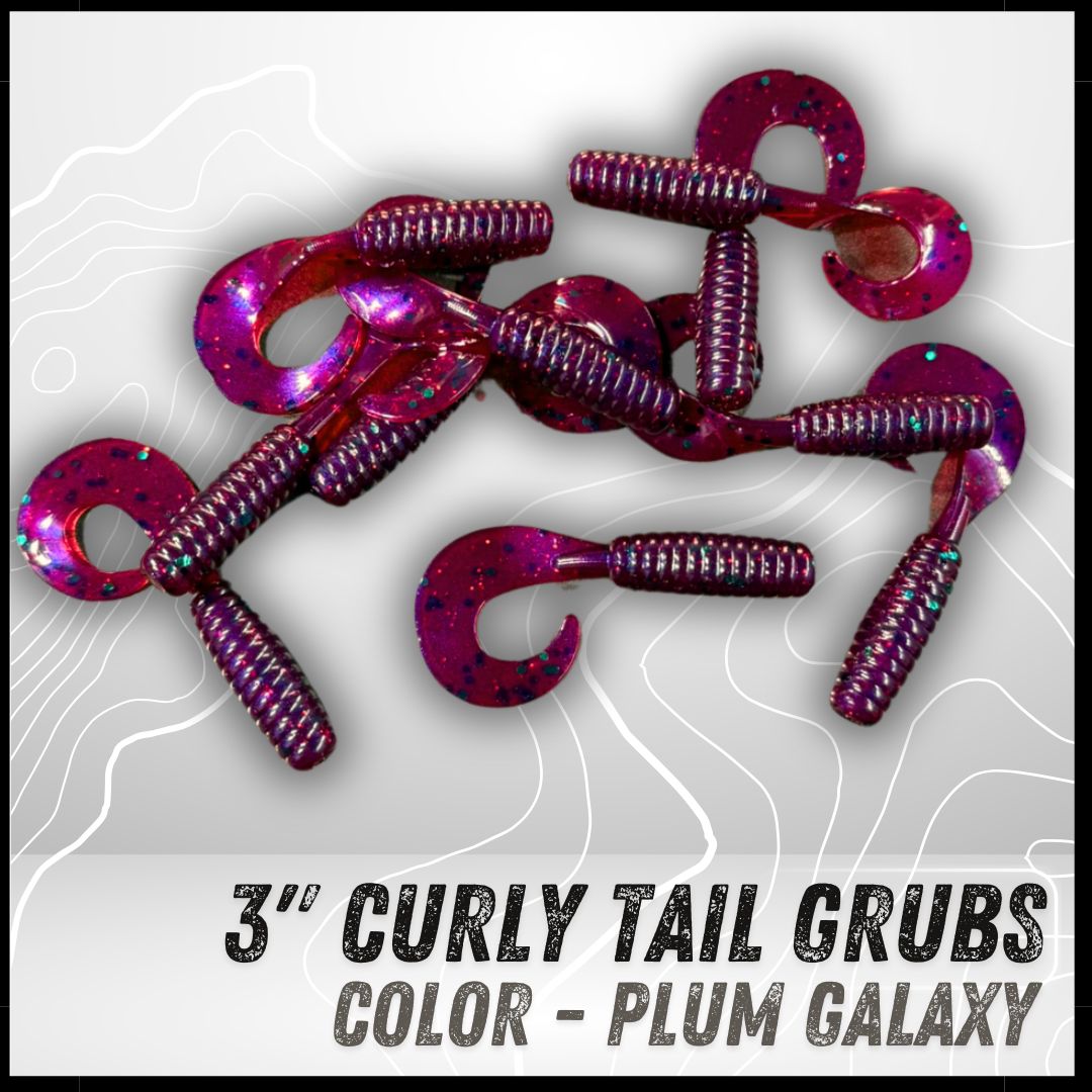 10PK 3.00” Epic Curly Tail Grub