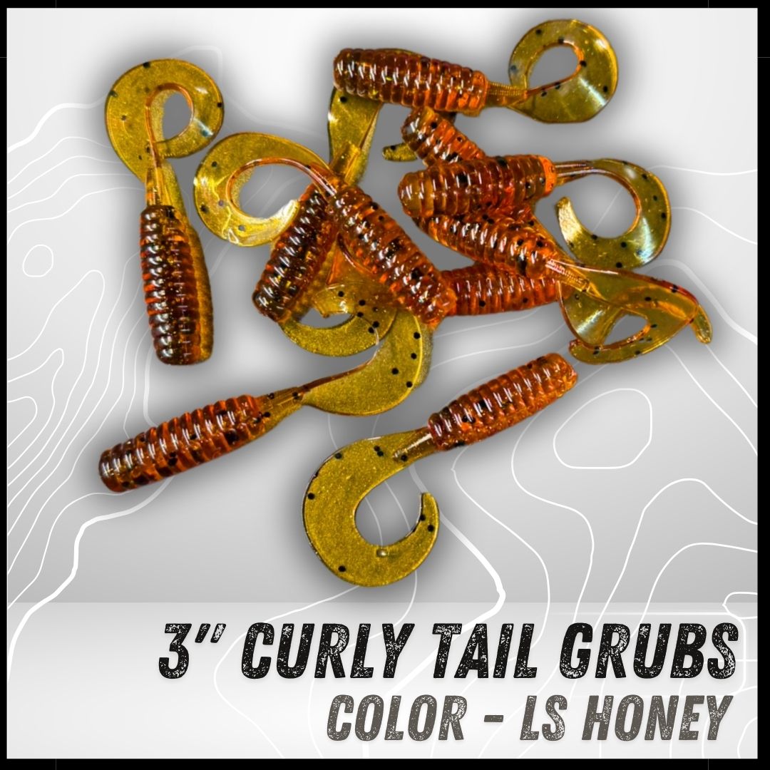 10PK 3.00” Epic Curly Tail Grub