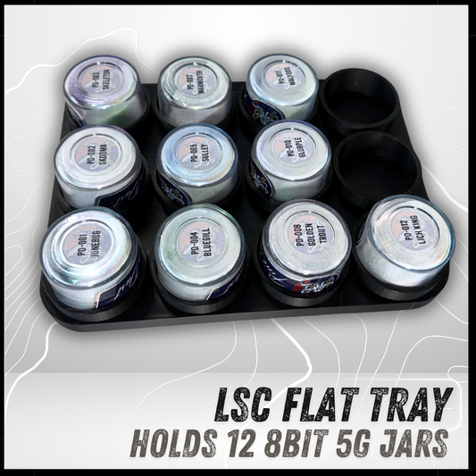 LSC 8BIT Flat Tray (12 Jar)