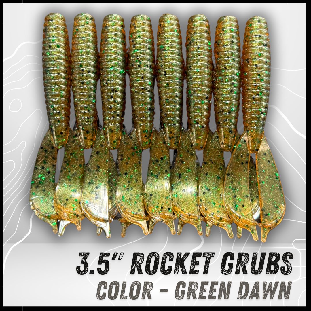 8PK 3.50” Epic Rocket Grubs