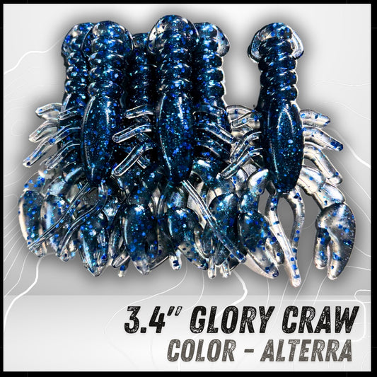 6PK 3.40" Epic Glory Craws