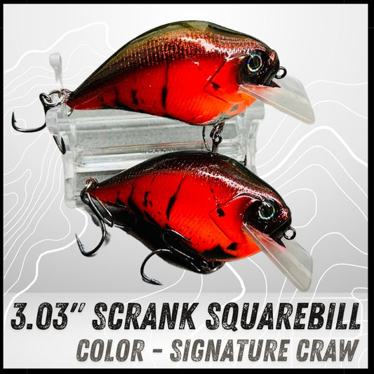 3.03” S Crank Squarebill