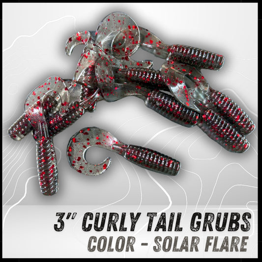 10PK 3.00” Epic Curly Tail Grub