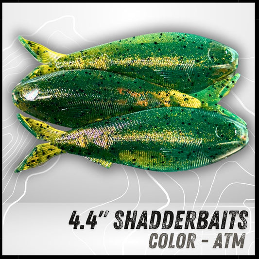 3PK 4.40" Epic Shadderbait Swimbaits