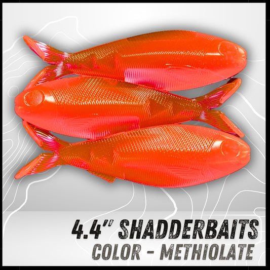 3PK 4.40" Epic Shadderbait Swimbaits