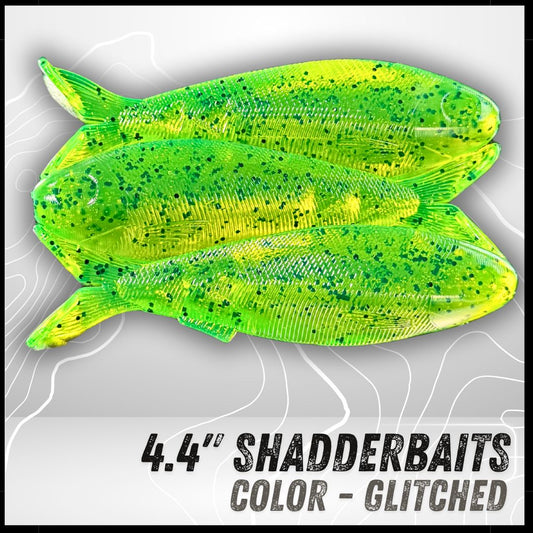 3PK 4.40" Epic Shadderbait Swimbaits