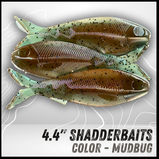 3PK 4.40" Epic Shadderbait Swimbaits