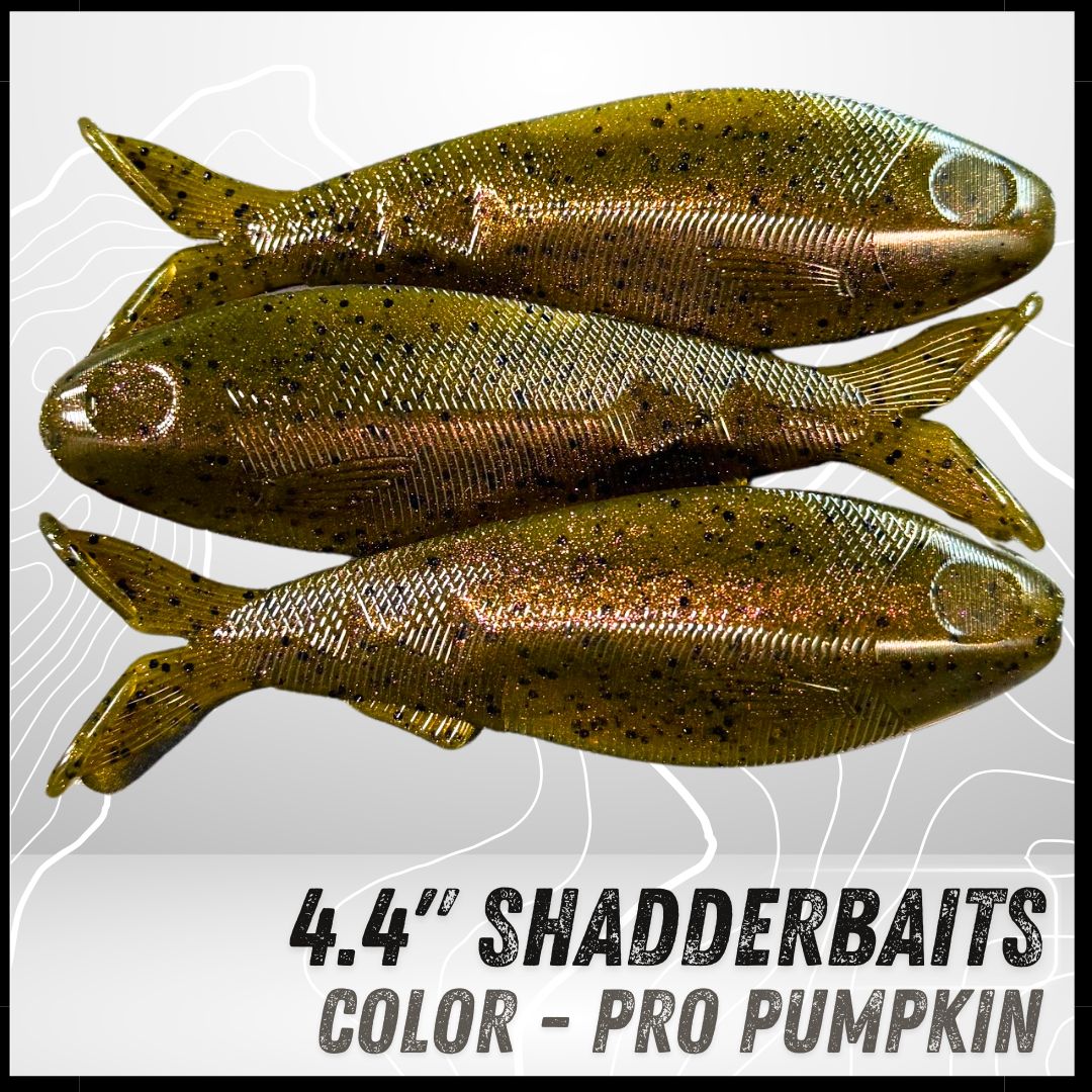 3PK 4.40" Epic Shadderbait Swimbaits