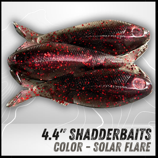 3PK 4.40" Epic Shadderbait Swimbaits