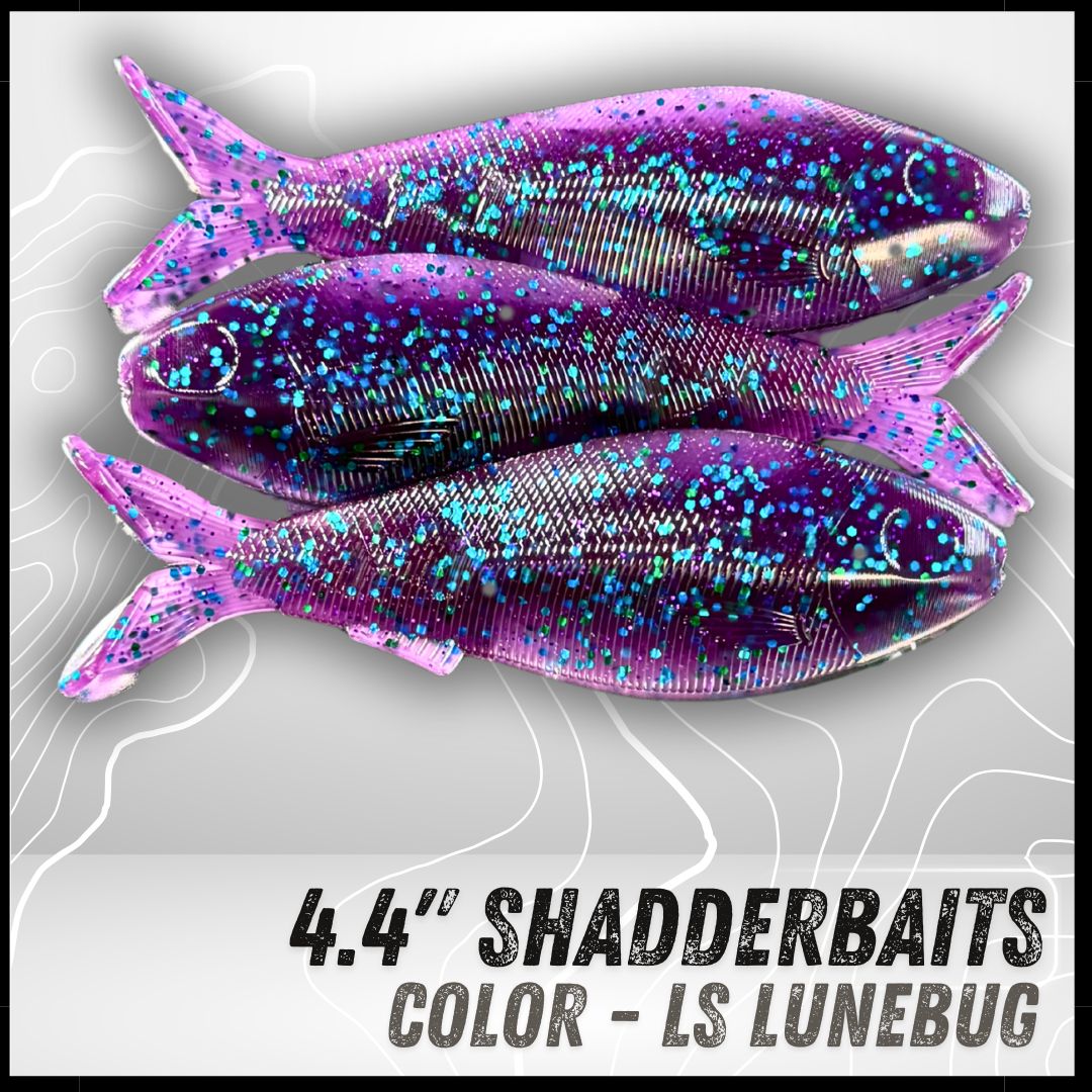 3PK 4.40" Epic Shadderbait Swimbaits