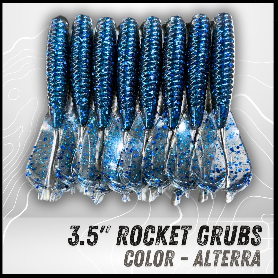 8PK 3.50” Epic Rocket Grubs