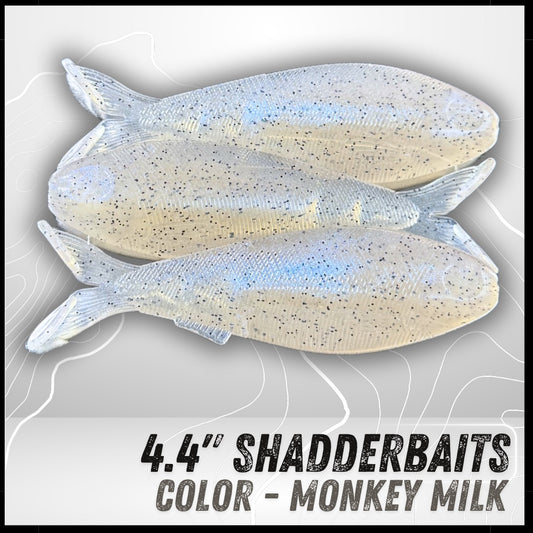 3PK 4.40" Epic Shadderbait Swimbaits