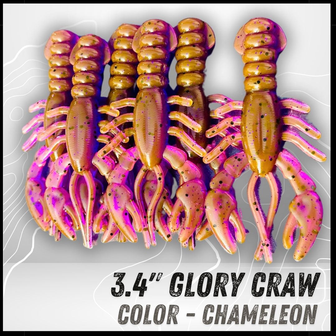 6PK 3.40" Epic Glory Craws