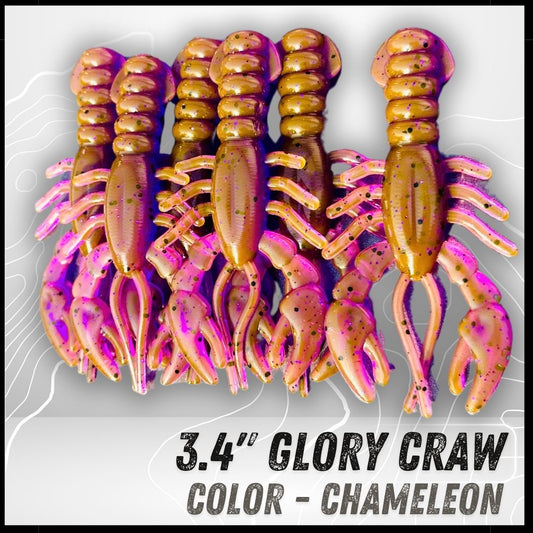 6PK 3.40" Epic Glory Craws