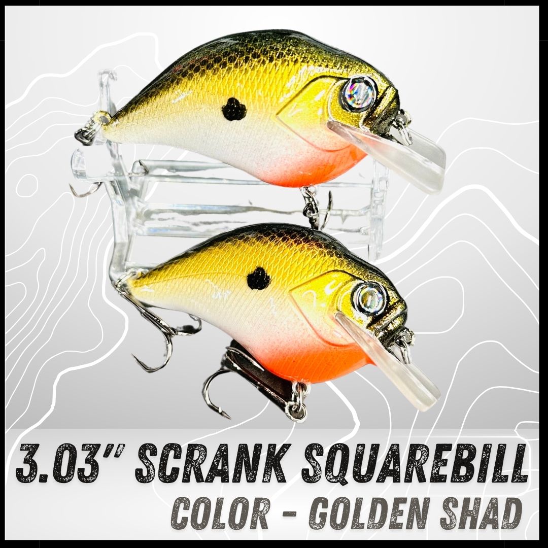 3.03” S Crank Squarebill