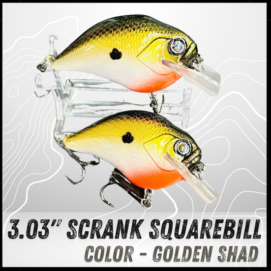 3.03” S Crank Squarebill
