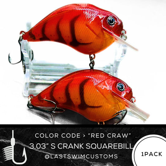 3.03” S Crank Squarebill (G SAUCE)