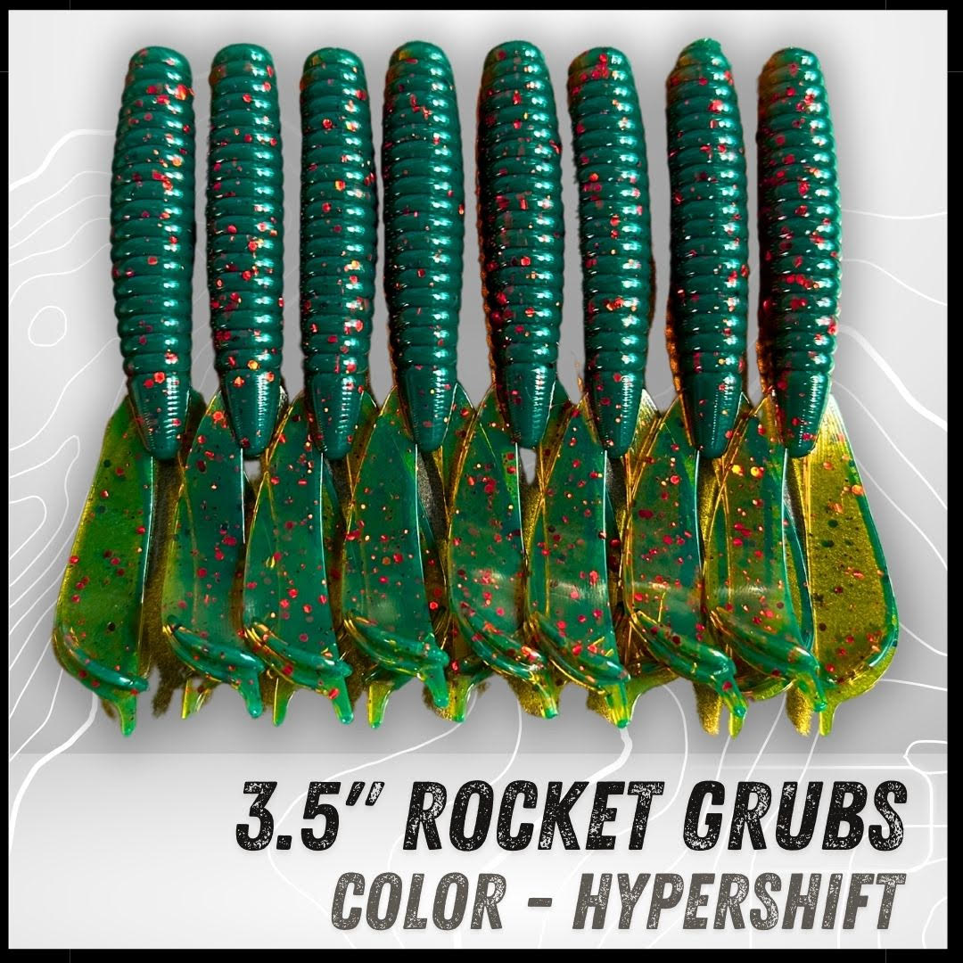 8PK 3.50” Epic Rocket Grubs