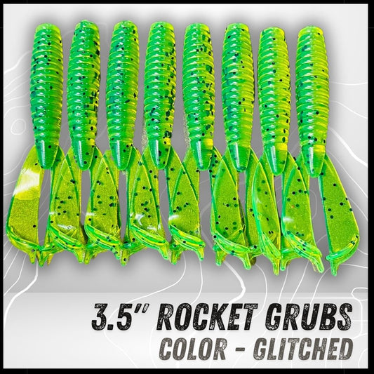 8PK 3.50” Epic Rocket Grubs