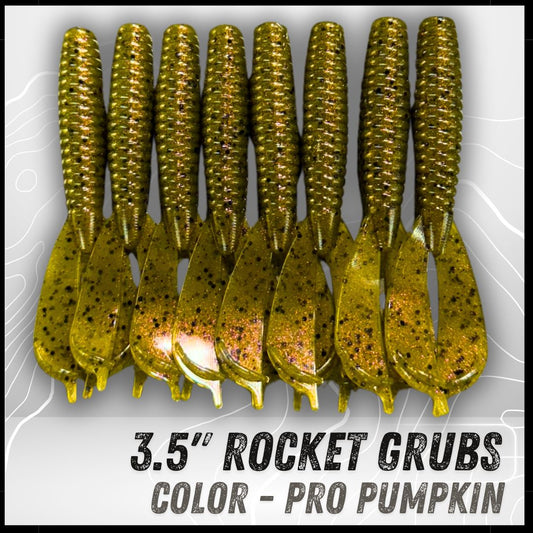 8PK 3.50” Epic Rocket Grubs