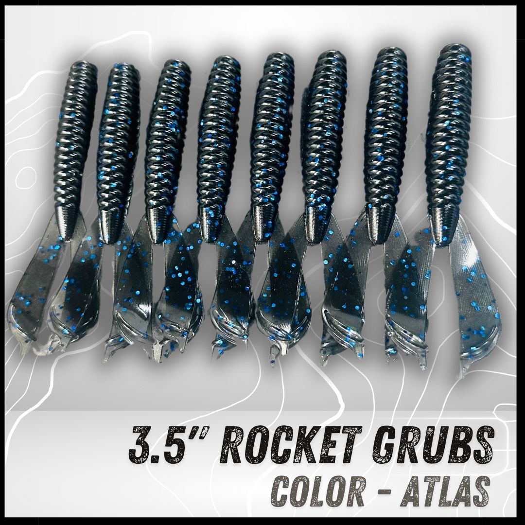 8PK 3.50” Epic Rocket Grubs