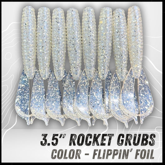 8PK 3.50” Epic Rocket Grubs