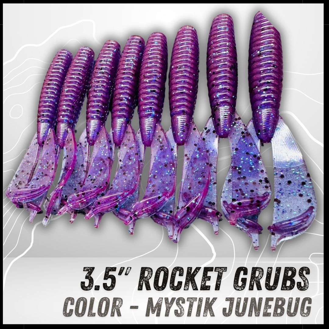 8PK 3.50” Epic Rocket Grubs