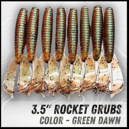 8PK 3.50” Epic Rocket Grubs