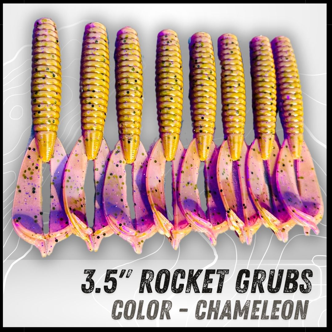 8PK 3.50” Epic Rocket Grubs