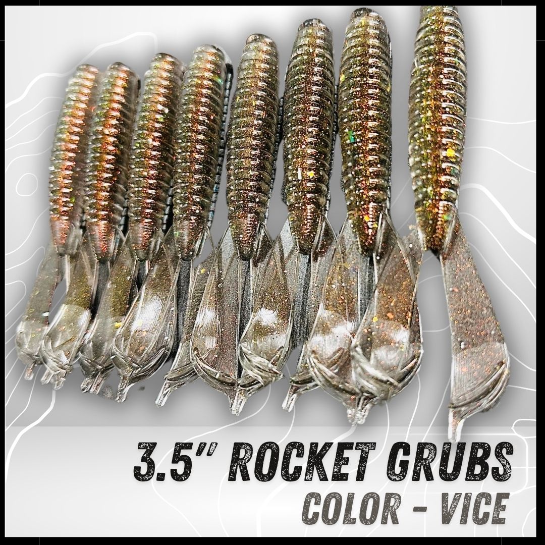 8PK 3.50” Epic Rocket Grubs