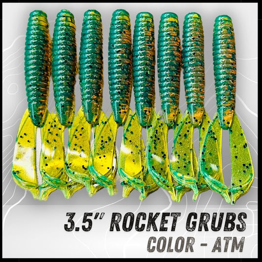 8PK 3.50” Epic Rocket Grubs