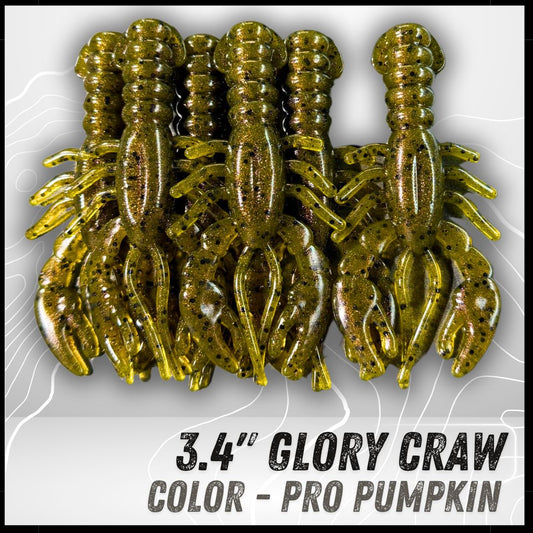 6PK 3.40" Epic Glory Craws
