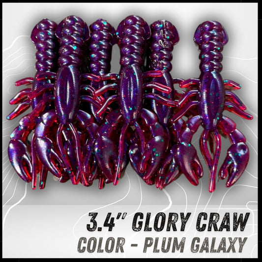 6PK 3.40" Epic Glory Craws