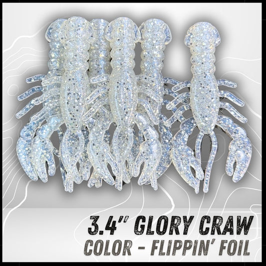 6PK 3.40" Epic Glory Craws