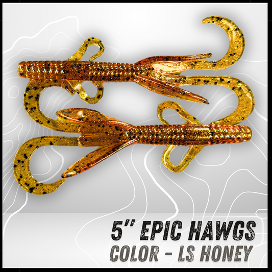 6PK 5.00" Epic Hawgs