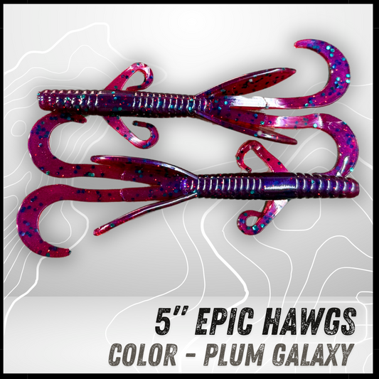 6PK 5.00" Epic Hawgs