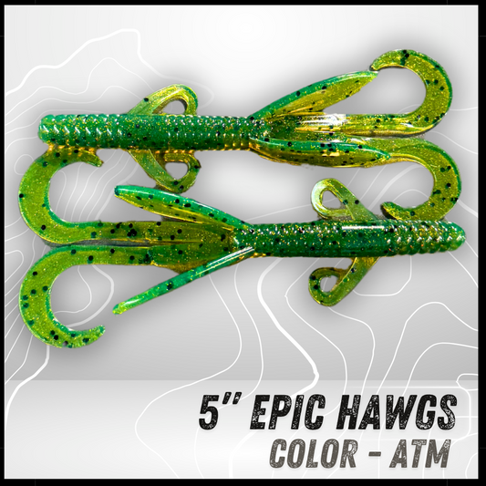 6PK 5.00" Epic Hawgs