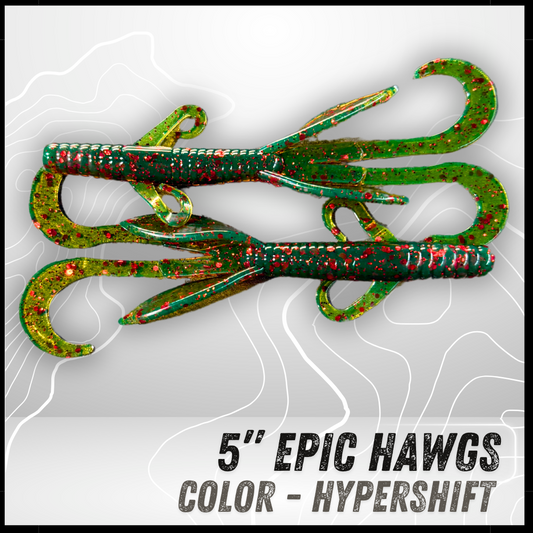 6PK 5.00" Epic Hawgs