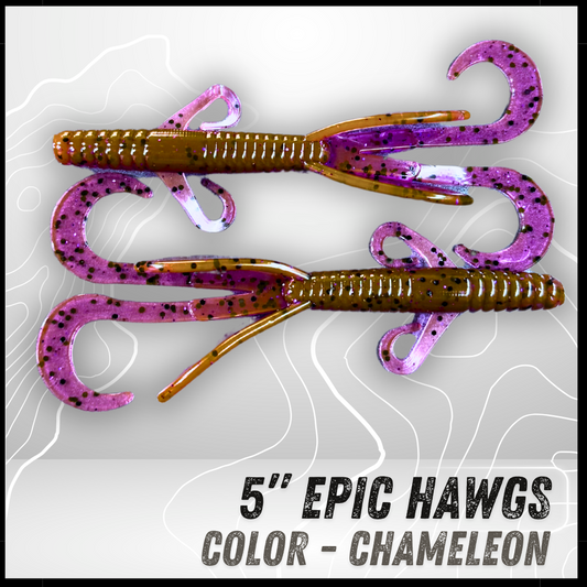 6PK 5.00" Epic Hawgs