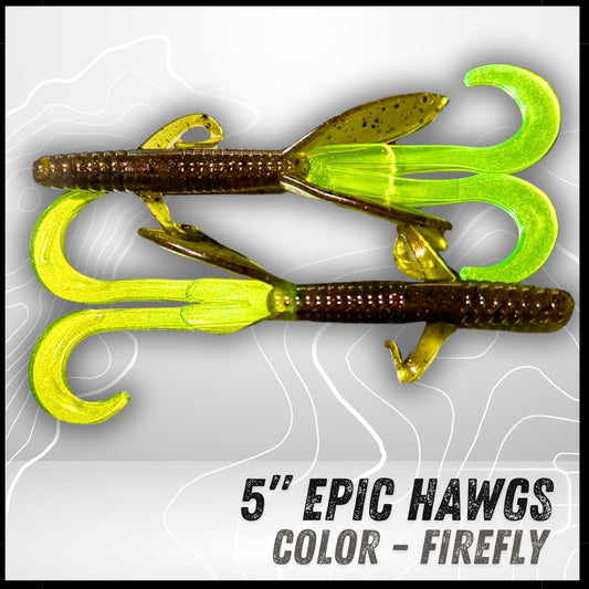 6PK 5.00" Epic Hawgs