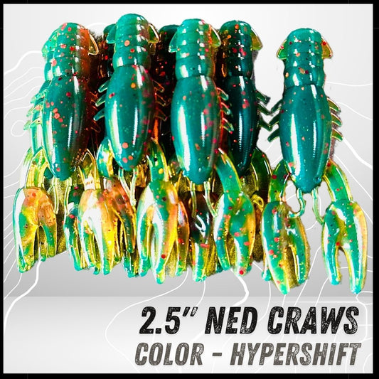 8PK 2.50” Epic Ned Craws