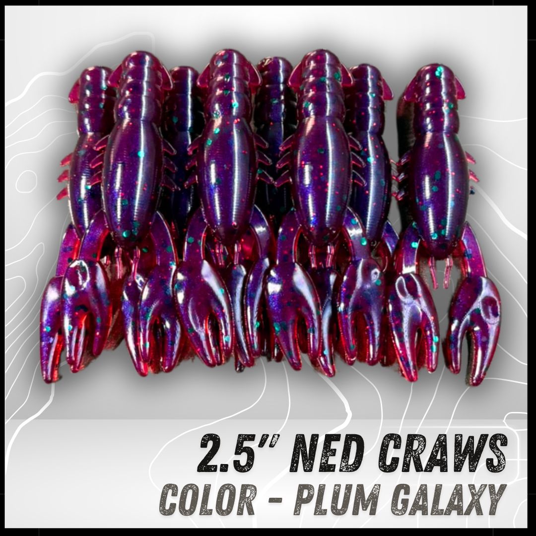 8PK 2.50” Epic Ned Craws